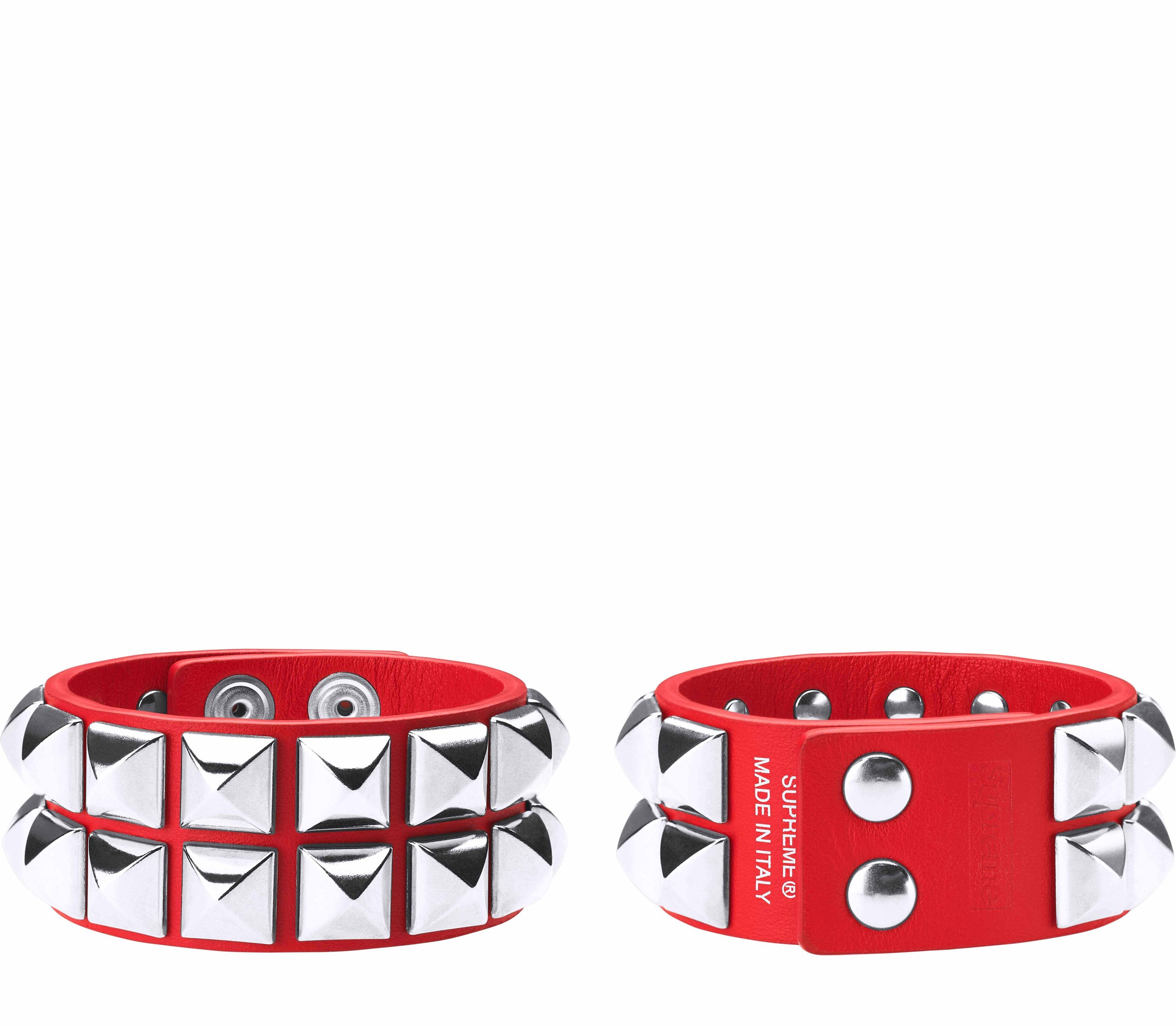 Studded Leather Bracelet view 10